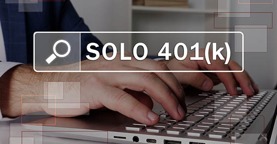 Did you know that as a solo business owner you can have a 401(k)?