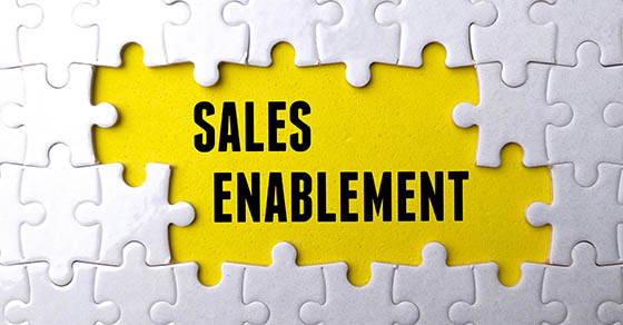 Enable your salesperson with sales support