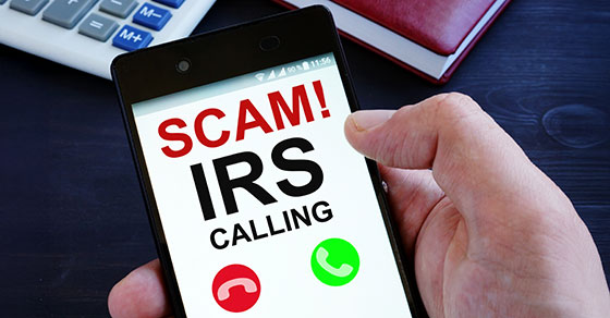 Protect yourself from IRS impersonators and other tax scams